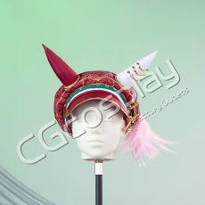 画像9: タイムセール25％off!!　ウマ娘プリティーダービー　ウマ娘　マルシュロレーヌ　勝負服　コスプレ衣装 (9)