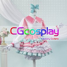 画像3: 「一部在庫」BanG Dream!（バンドリ！）　Pastel＊Palettes　ふわふわハート♡　丸山彩　コスプレ衣装 (3)