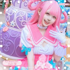画像3: タイムセール25％off!!　BanG Dream!（バンドリ！）　Pastel＊Palettes　ふわふわハート 　丸山彩　コスプレ衣装 (3)