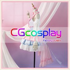 画像6: BanG Dream!（バンドリ！）　Pastel＊Palettes　丸山彩　シーズン3衣装　コスプレ衣装 (6)