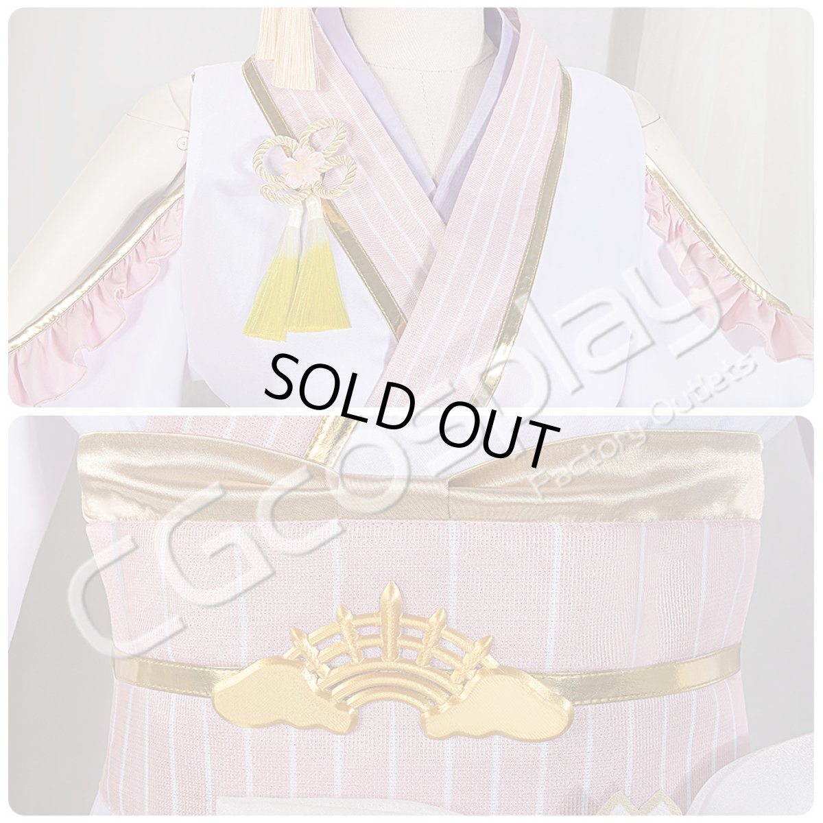 画像10: 「一部在庫」ウマ娘プリティーダービー 　ウマ娘　ふりさけみれば天花のわらう　マルゼンスキー　コスプレ衣装 (10)