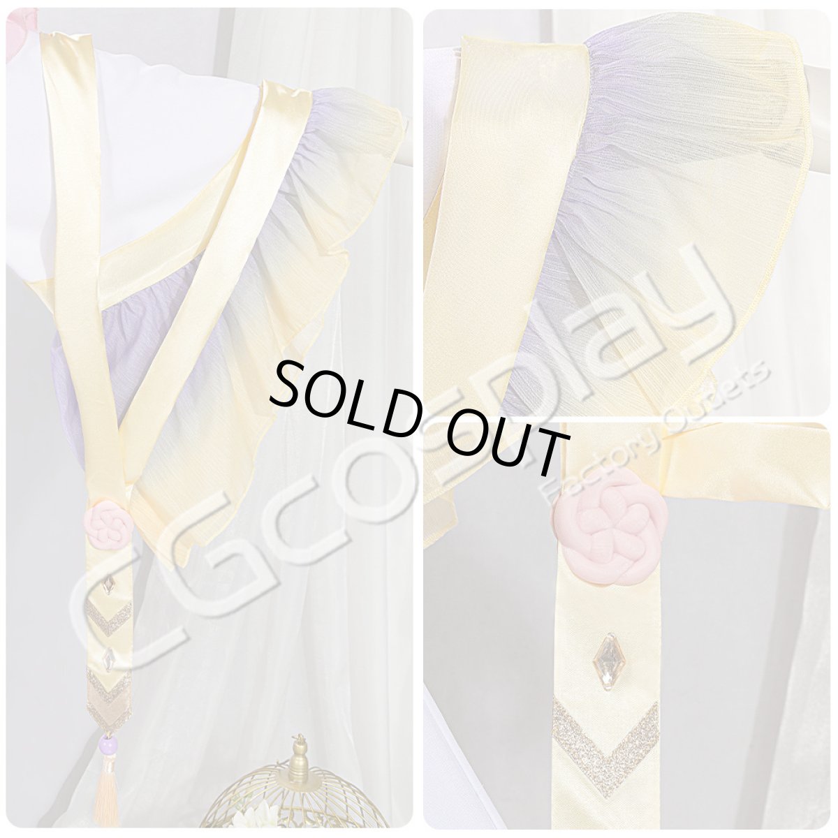 画像12: 「一部在庫」ウマ娘プリティーダービー 　ウマ娘　ふりさけみれば天花のわらう　マルゼンスキー　コスプレ衣装 (12)