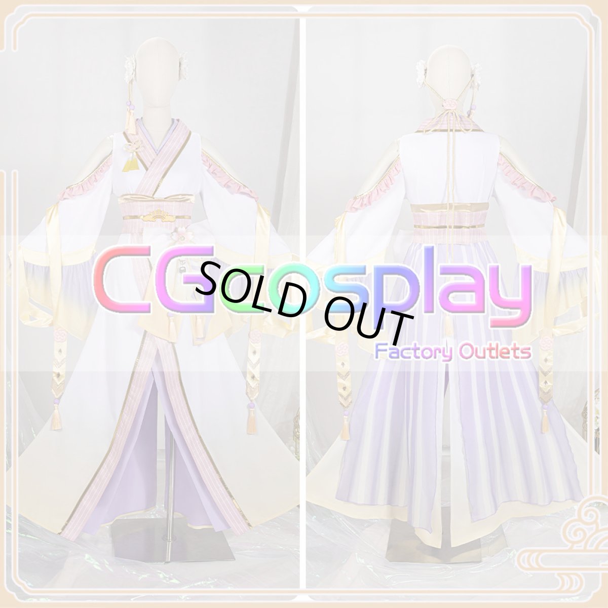 画像6: 「一部在庫」ウマ娘プリティーダービー 　ウマ娘　ふりさけみれば天花のわらう　マルゼンスキー　コスプレ衣装 (6)