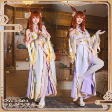 画像1: ウマ娘プリティーダービー 　ウマ娘　ふりさけみれば天花のわらう　マルゼンスキー　コスプレ衣装 (1)