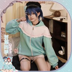 画像1: 「一部在庫」ラブライブ！スーパースター!!　Liella!　ゆめかわガーリー衣装　米女メイ　若菜四季　コスプレ衣装 (1)