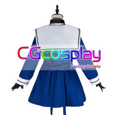 画像5: きみが死ぬまで恋をしたい　トツキ・シーナ　カガリ・ミミ　リジィ・セイラン　モード・アリ　制服　コスプレ衣装 (5)