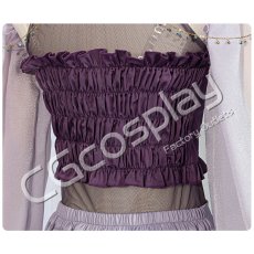 画像14: BanG　Dream!（バンドリ！）　Roselia　「Sei　stark」　ライブ衣装　湊友希那　コスプレ衣装 (14)