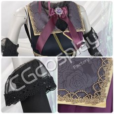 画像15: BanG　Dream!（バンドリ！）　Roselia　10周年衣装　湊友希那　コスプレ衣装 (15)