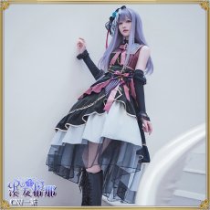 画像4: BanG　Dream!（バンドリ！）　Roselia　10周年衣装　湊友希那　コスプレ衣装 (4)
