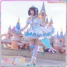 画像2: 「一部在庫」BanG Dream!（バンドリ！）　ハロー、ハッピーワールド！　世界を笑顔にする日々　奥沢美咲　コスプレ衣装 (2)