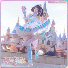 画像3: 「一部在庫」BanG Dream!（バンドリ！）　ハロー、ハッピーワールド！　世界を笑顔にする日々　奥沢美咲　コスプレ衣装 (3)
