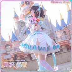 画像4: 「一部在庫」BanG Dream!（バンドリ！）　ハロー、ハッピーワールド！　世界を笑顔にする日々　奥沢美咲　コスプレ衣装 (4)