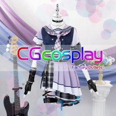 画像5: 20%off　BanG Dream!（バンドリ！）　暁の空へ、輝く希望の船出ガチャ　美竹蘭　コスプレ衣装 (5)