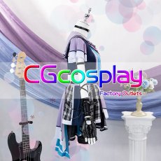 画像3: 20%off　BanG Dream!（バンドリ！）　暁の空へ、輝く希望の船出ガチャ　美竹蘭　コスプレ衣装 (3)