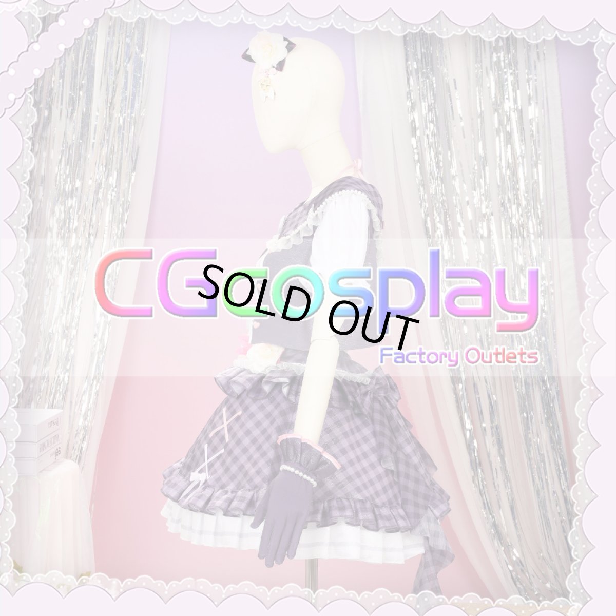 画像9: 「一部在庫」プロジェクトセカイ カラフルステージ！ feat. 初音ミク　プロセカ4周年　MORE MORE JUMP！　Sweet & Rose　桃井愛莉　コスプレ衣装 (9)