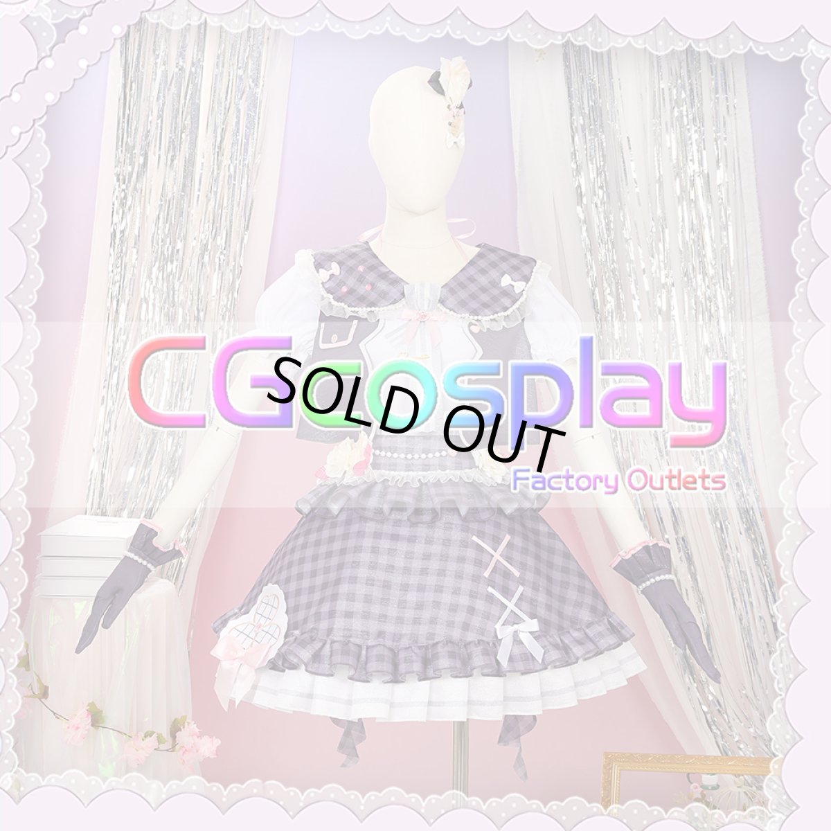 画像8: 「一部在庫」プロジェクトセカイ カラフルステージ！ feat. 初音ミク　プロセカ4周年　MORE MORE JUMP！　Sweet & Rose　桃井愛莉　コスプレ衣装 (8)