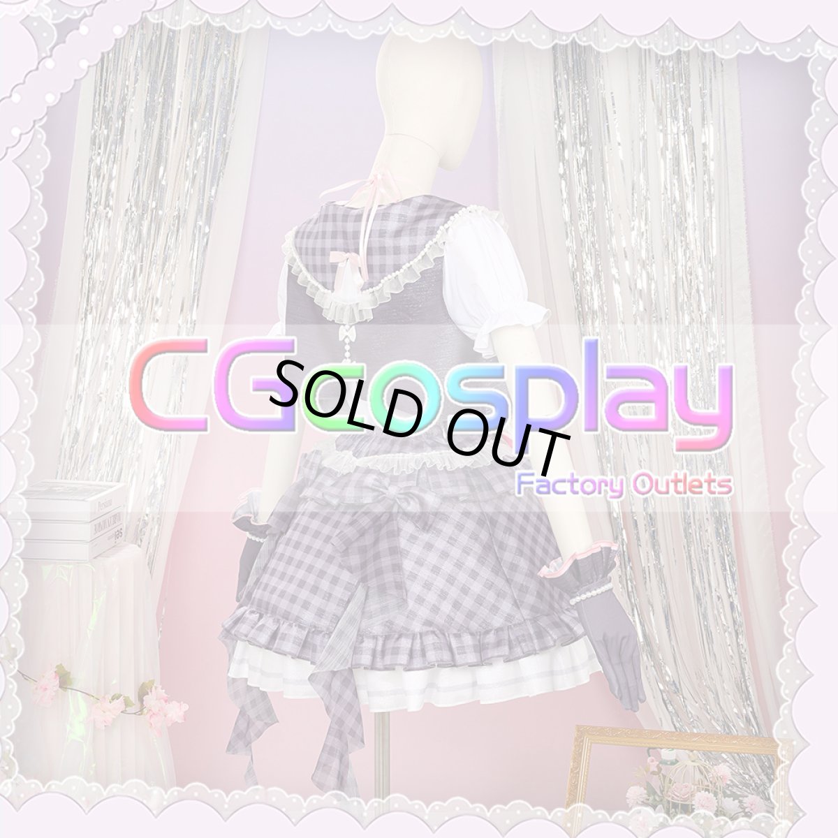 画像11: 「一部在庫」プロジェクトセカイ カラフルステージ！ feat. 初音ミク　プロセカ4周年　MORE MORE JUMP！　Sweet & Rose　桃井愛莉　コスプレ衣装 (11)