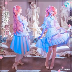 画像5: 「一部在庫」プロジェクトセカイ　カラフルステージ！　feat.　初音ミク　イベント『Cheer　with　my　Heart!』　届かない苦しさ　桃井愛莉　ステッドファスト・シンデレラ　コスプレ衣装 (5)