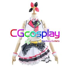 画像12: プロジェクトセカイ カラフルステージ！ プロセカ　MORE MORE JUMP！　桃井愛莉　コスプレ衣装 (12)
