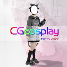 画像3: プロジェクトセカイ カラフルステージ！ feat. 初音ミク　いたずら姉妹、参上！　桃井愛莉　pretty silver tabby　コスプレ衣装 (3)