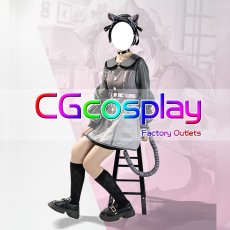 画像4: プロジェクトセカイ カラフルステージ！ feat. 初音ミク　いたずら姉妹、参上！　桃井愛莉　pretty silver tabby　コスプレ衣装 (4)