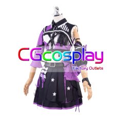 画像3: バーチャルYouTuber VTuber hololive 6th fes. Color Rise Harmony 紫咲シオン カラーライズ衣装 コスプレ衣装 (3)