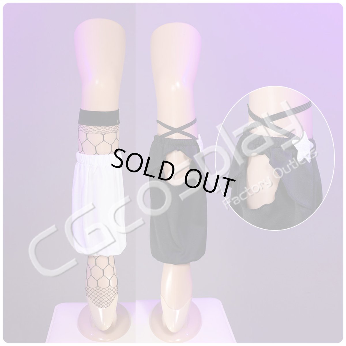 画像9: 「一部在庫」バーチャルYouTuber　VTuber　ホロライブ　紫咲シオン　新衣装　コスプレ衣装 (9)