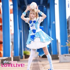 画像1: 20%off　ラブライブ！×ラブライブ！サンシャイン!! POP UP STORE〜μ's×Aqours Special Collaboration〜　高坂穂乃果　高海千歌　絢瀬絵里　黒澤ダイヤ　小原鞠莉　南ことり　津島善子　園田海未　桜内梨子　星空凛　黒澤ルビィ　西木野真姫　渡辺曜　矢澤にこ　東條希　松浦果南　小泉花陽　国木田花丸　コスプレ衣装 (1)