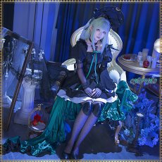 画像5: BanG Dream!（バンドリ！）　Ave Mujica　若葉睦　アークナイツ大陸版　コラボ衣装　コスプレ衣装 (5)