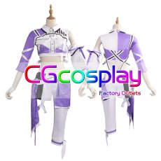 画像1: バーチャルYouTuber VTuber hololive 6th fes. Color Rise Harmony 一伊那尓栖 カラーライズ衣装 コスプレ衣装 (1)