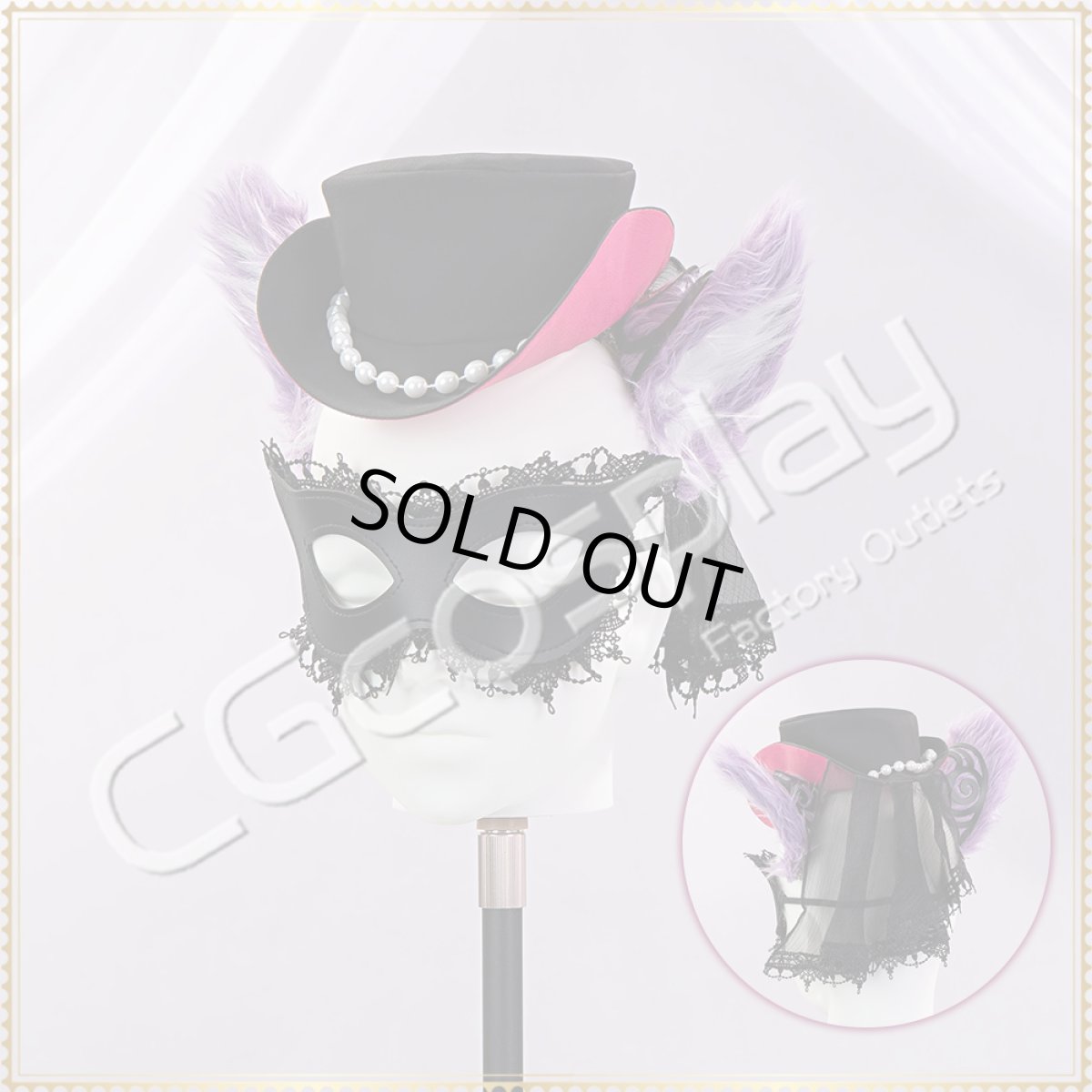 画像12: 「一部在庫」BanG Dream!（バンドリ！）　Ave Mujica　祐天寺にゃむ　アークナイツ大陸版　コラボ衣装　コスプレ衣装 (12)