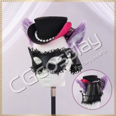 画像5: BanG Dream!（バンドリ！）　Ave Mujica　祐天寺にゃむ　アークナイツ大陸版　コラボ衣装　コスプレ衣装 (5)