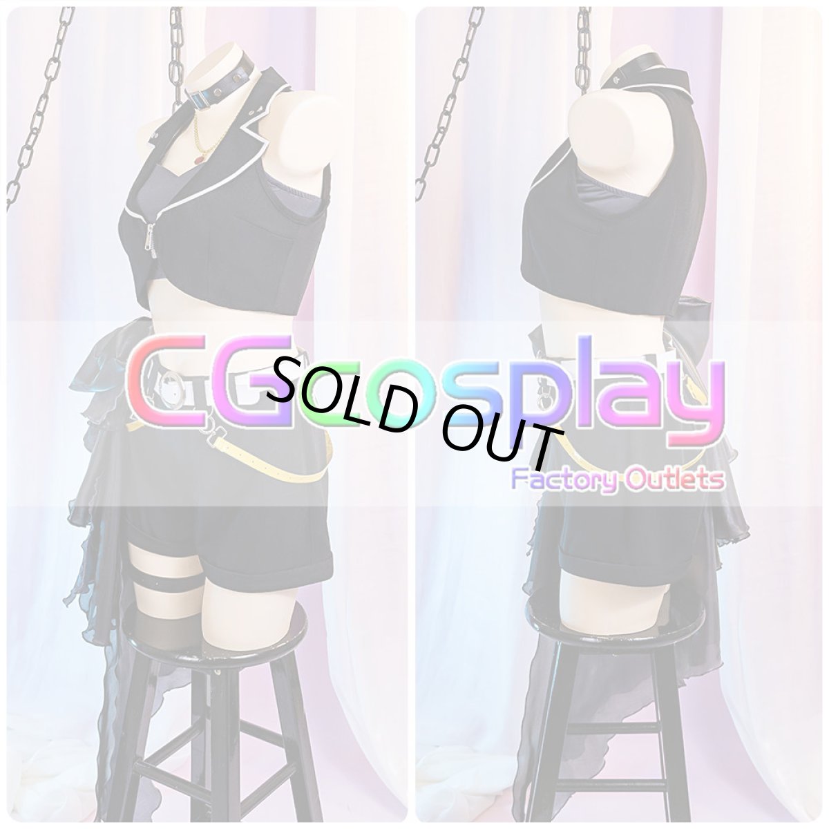 画像13: 「一部在庫」ブルーアーカイブ　奥空アヤネ（アイドル）　コスプレ衣装 (13)