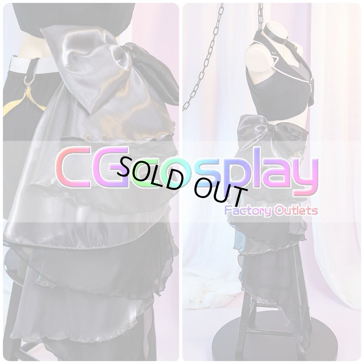 画像15: 「一部在庫」ブルーアーカイブ　奥空アヤネ（アイドル）　コスプレ衣装 (15)