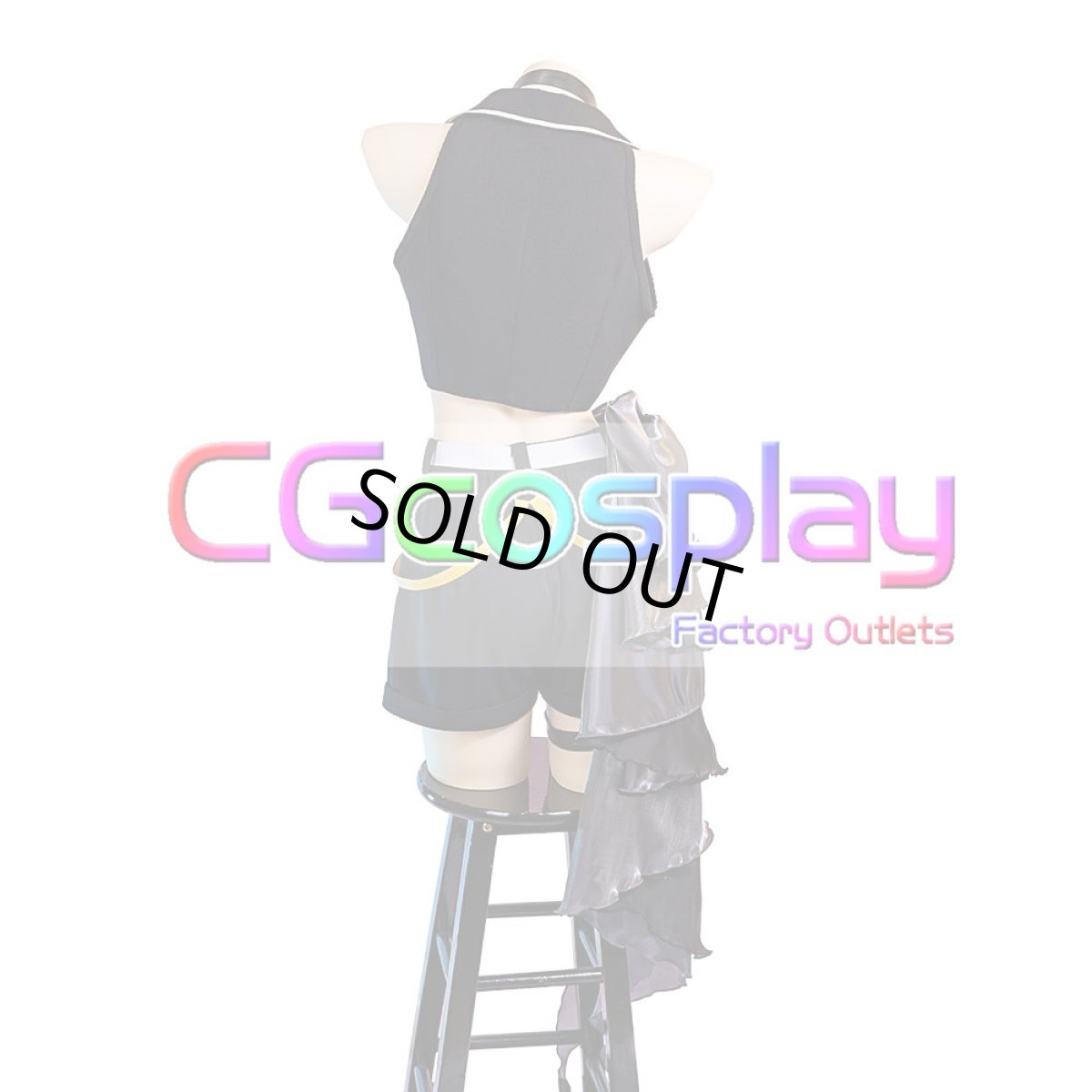 画像11: 「一部在庫」ブルーアーカイブ　奥空アヤネ（アイドル）　コスプレ衣装 (11)