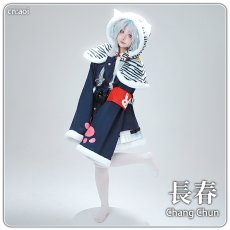 画像4: 「一部在庫」アズールレーン　長春（チョウシュン）　コスプレ衣装 (4)