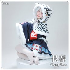 画像1: 「一部在庫」アズールレーン　長春（チョウシュン）　コスプレ衣装 (1)