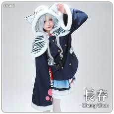 画像2: 「一部在庫」アズールレーン　長春（チョウシュン）　コスプレ衣装 (2)