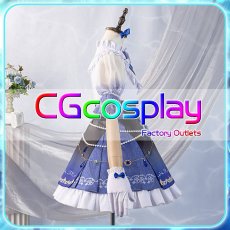 画像5: RAISE　A　SUILEN　RAS　サルビアブルーの少女　パレオ　コスプレ衣装 (5)