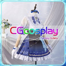 画像4: RAISE　A　SUILEN　RAS　サルビアブルーの少女　パレオ　コスプレ衣装 (4)