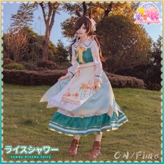 画像4: 「一部在庫」ウマ娘プリティーダービー　Yummy Dreamy Fairy　ライスシャワー　コスプレ衣装 (4)