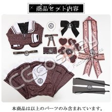 画像16: 「一部在庫」学園アイドルマスター　学マス　姫崎莉波　ハッピーミルフィーユ　コスプレ衣装 (16)