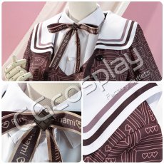 画像13: 「一部在庫」学園アイドルマスター　学マス　姫崎莉波　ハッピーミルフィーユ　コスプレ衣装 (13)