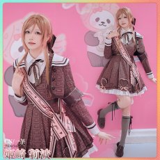 画像2: 「一部在庫」学園アイドルマスター　学マス　姫崎莉波　ハッピーミルフィーユ　コスプレ衣装 (2)
