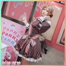 画像1: 「一部在庫」学園アイドルマスター　学マス　姫崎莉波　ハッピーミルフィーユ　コスプレ衣装 (1)