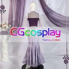 画像3: BanGDream!（バンドリ！）　Roselia　「Sei　stark」　ライブ衣装　白金燐子　コスプレ衣装 (3)