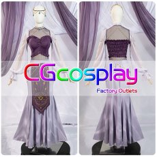 画像1: BanGDream!（バンドリ！）　Roselia　「Sei　stark」　ライブ衣装　白金燐子　コスプレ衣装 (1)