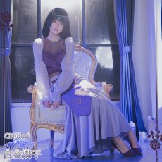 画像7: BanGDream!（バンドリ！）　Roselia　「Sei　stark」　ライブ衣装　白金燐子　コスプレ衣装 (7)