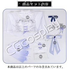 画像17: 「一部在庫」BanG Dream!（バンドリ！）　Roselia　話だけでも　白金燐子　コスプレ衣装 (17)