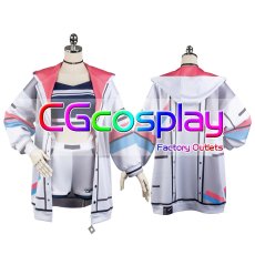 画像9: 学園アイドルマスター　学マス　Tame-Lie-One-Step　紫雲清夏　コスプレ衣装 (9)